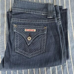 Vintage Hudson pinstripes flare jeans a size 28